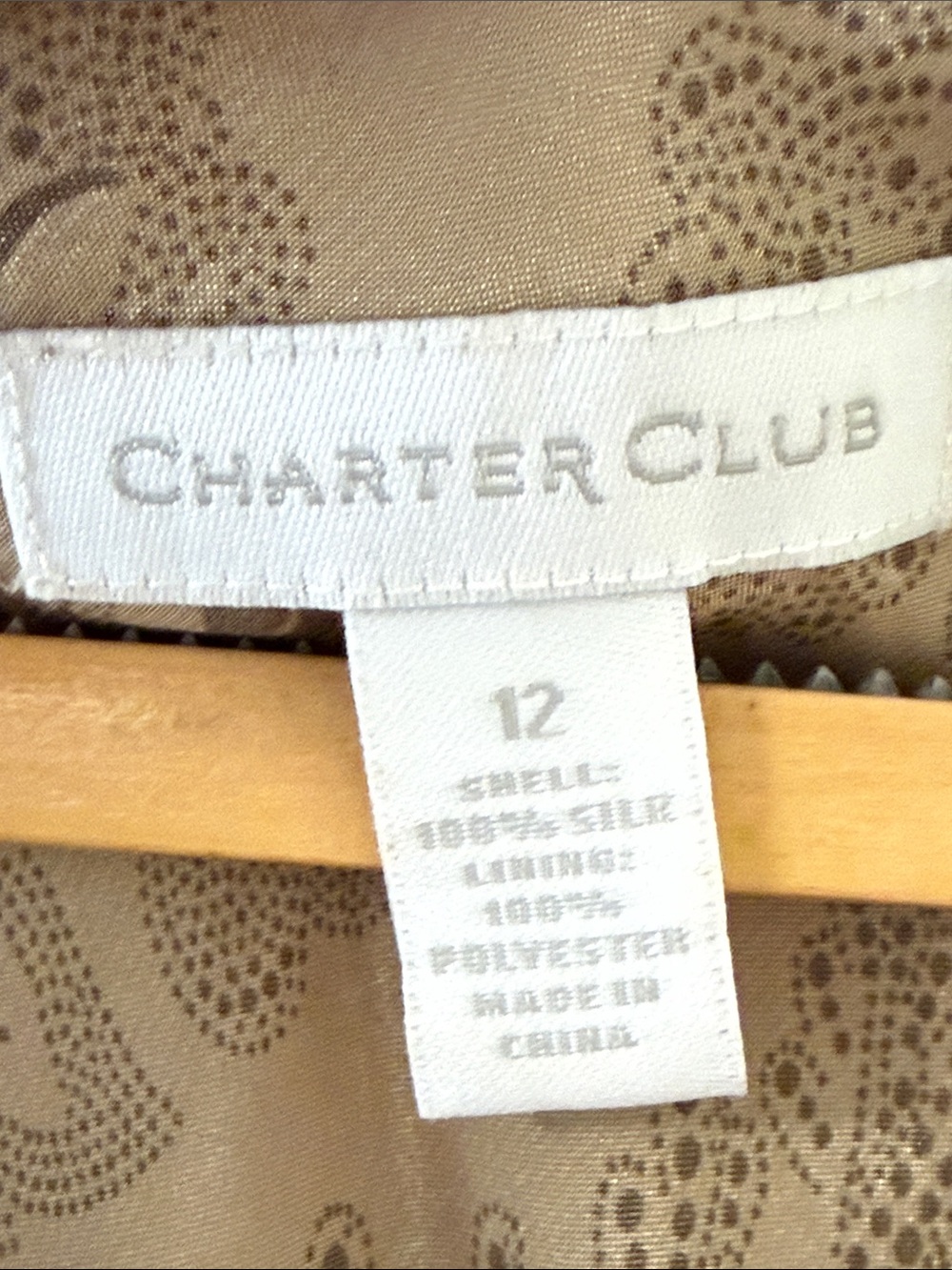 CHARTER CLUB silk midi dress - Picture 8 of 10